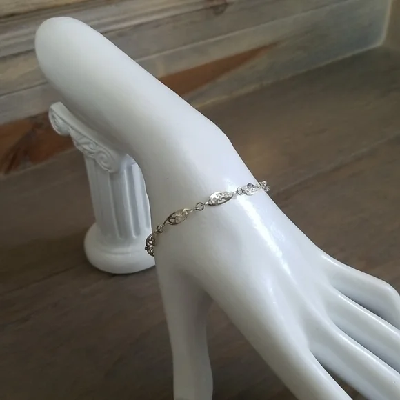 Sterling Silver Twist Bracelet - Picture 4 of 5